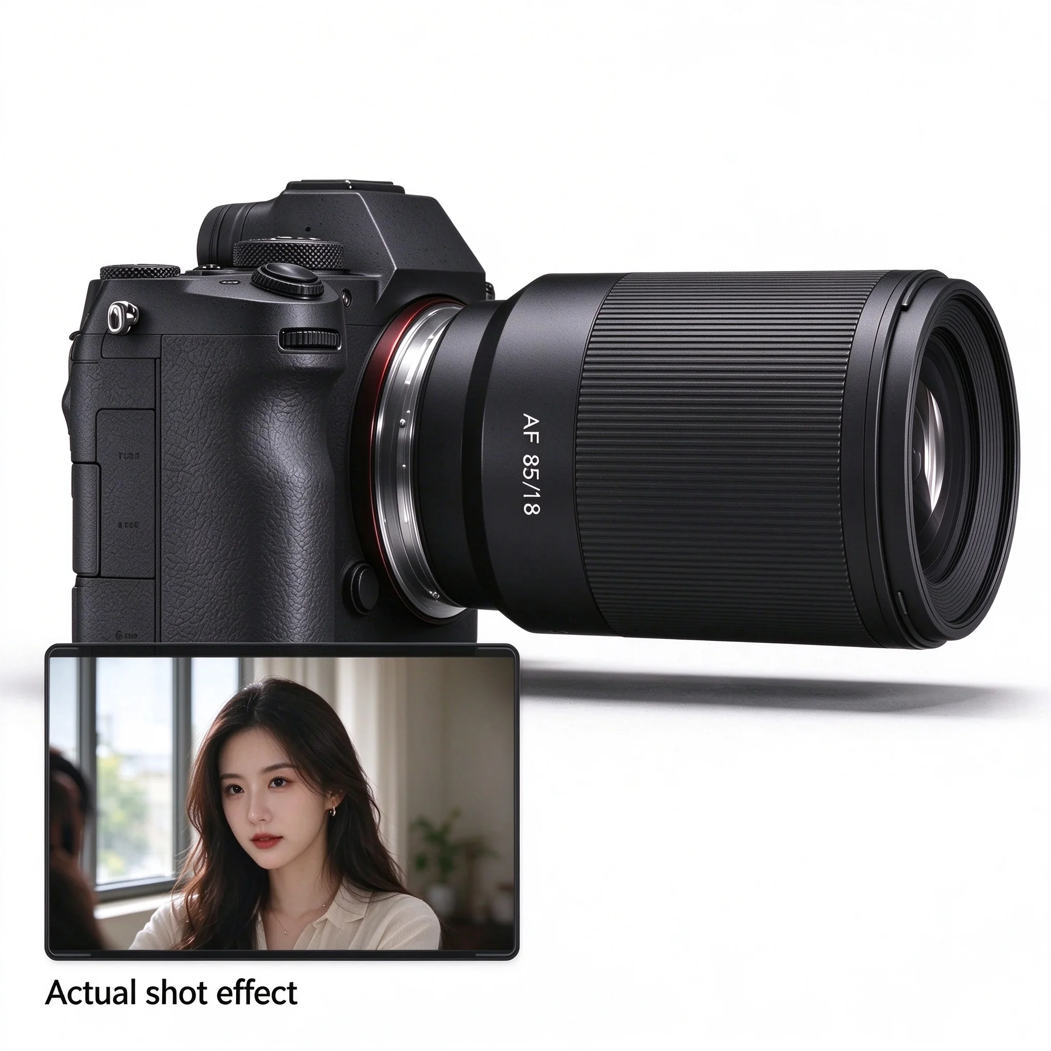 TTArtisan AF 85mm F1.8 NEO Full Frame Auto Focus Portrait Lens for Sony E Nikon Z L Mount Mirrorless Camera