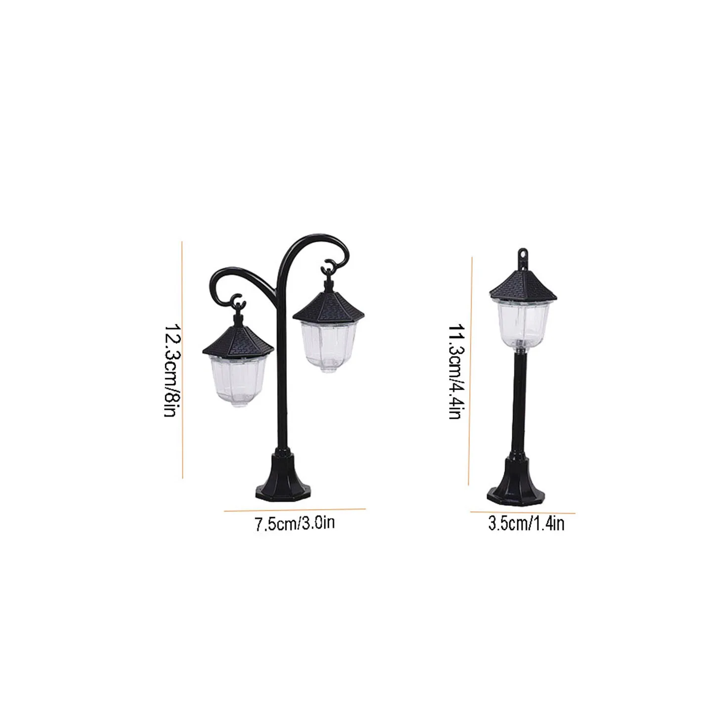 Dollhouse Mini Street Lamp Model Accessory