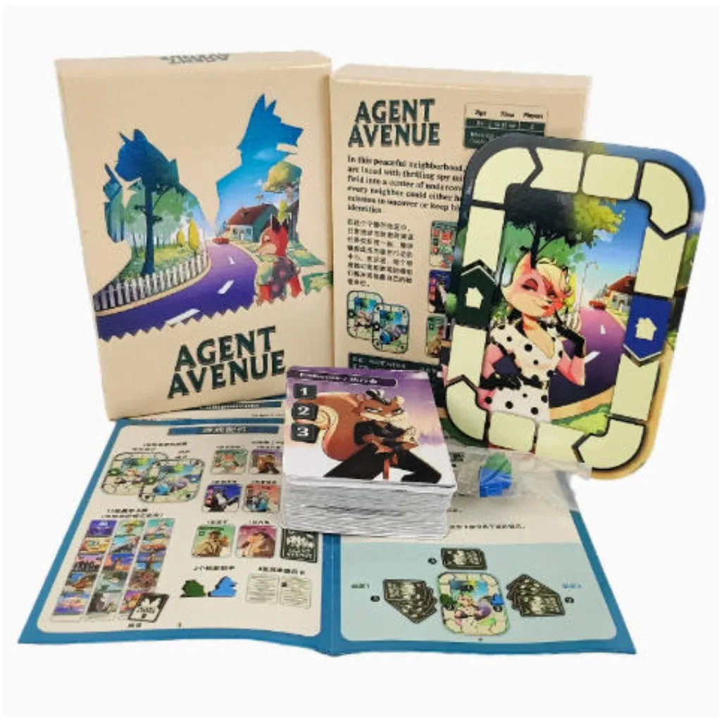 Agent Avenue Card Game DIVISION M Expansion - Fun Family Strategic Party Board Game for Adults & Teens