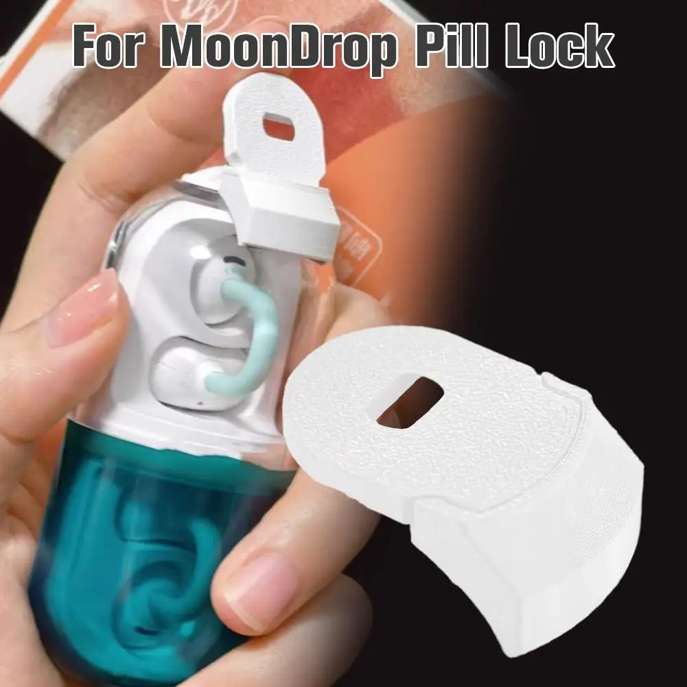 For Moondrop Pill Open Ear Headphones Magnetic Anti Loss Lock Hanging Lock Buckle Anti-drop Protection Buckle For Earbuds