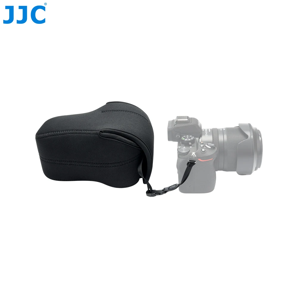 JJC DSLR Camera Case Neoprene Pouch for Sony A7 V A7V A7M5 A7IV A7III Canon EOS 700D 750D 1300D Nikon Z50 Z5 Z6 Fuji XT5 XT4 XT3