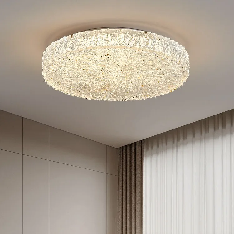 Modern Light Luxury Ceiling Lamp New Full Spectrum Ultra Bright Lighting For Bedroom Study Living Room Decor Simple High-end