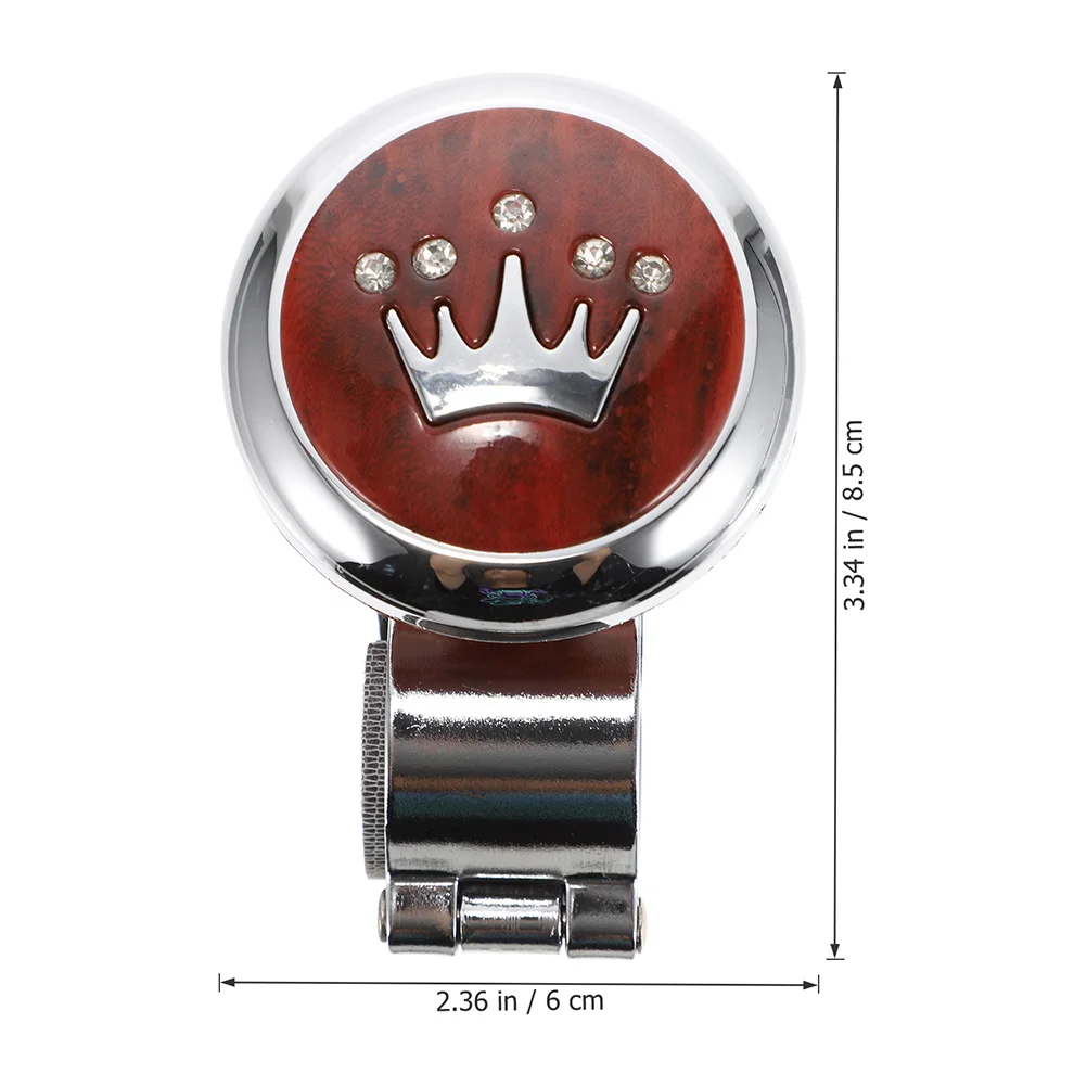 

2 Pcs Steering Wheel Booster Auxiliary Spinners Control Handle Ball Car Knob Soft Turn Parking Easy Install Universal
