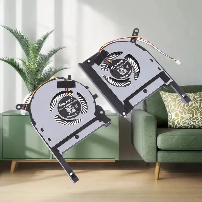 

Laptop Cooling Solution: 1/2Pcs CPU/GPU Cooler Fan for Asus TUF Gaming Series FX506, FX95D, FX505GM, FX86, FX505