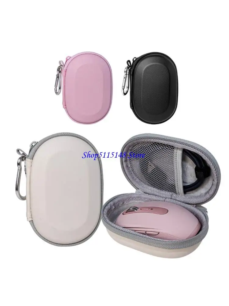 F3MA SemiWaterproof Storage Case For MX Anywhere3S Wireless Mouse Shell Holder With Solid Zippers And Easy Access Design