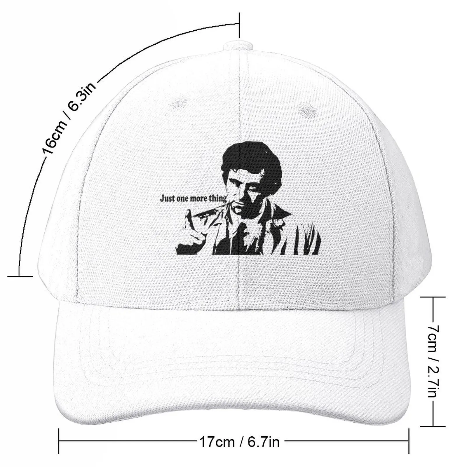 Detective Columbo (Just One More Thing) Baseball Cap Sunhat Fashion Beach Hats Woman Men's