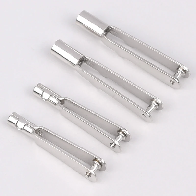** 10PCS M2/M3 Metal Iron Clevis Chuck Pull Rod Connector Clamp Horn Alloy Screw Accessories Kit For RC Aircraft Car Model Plane