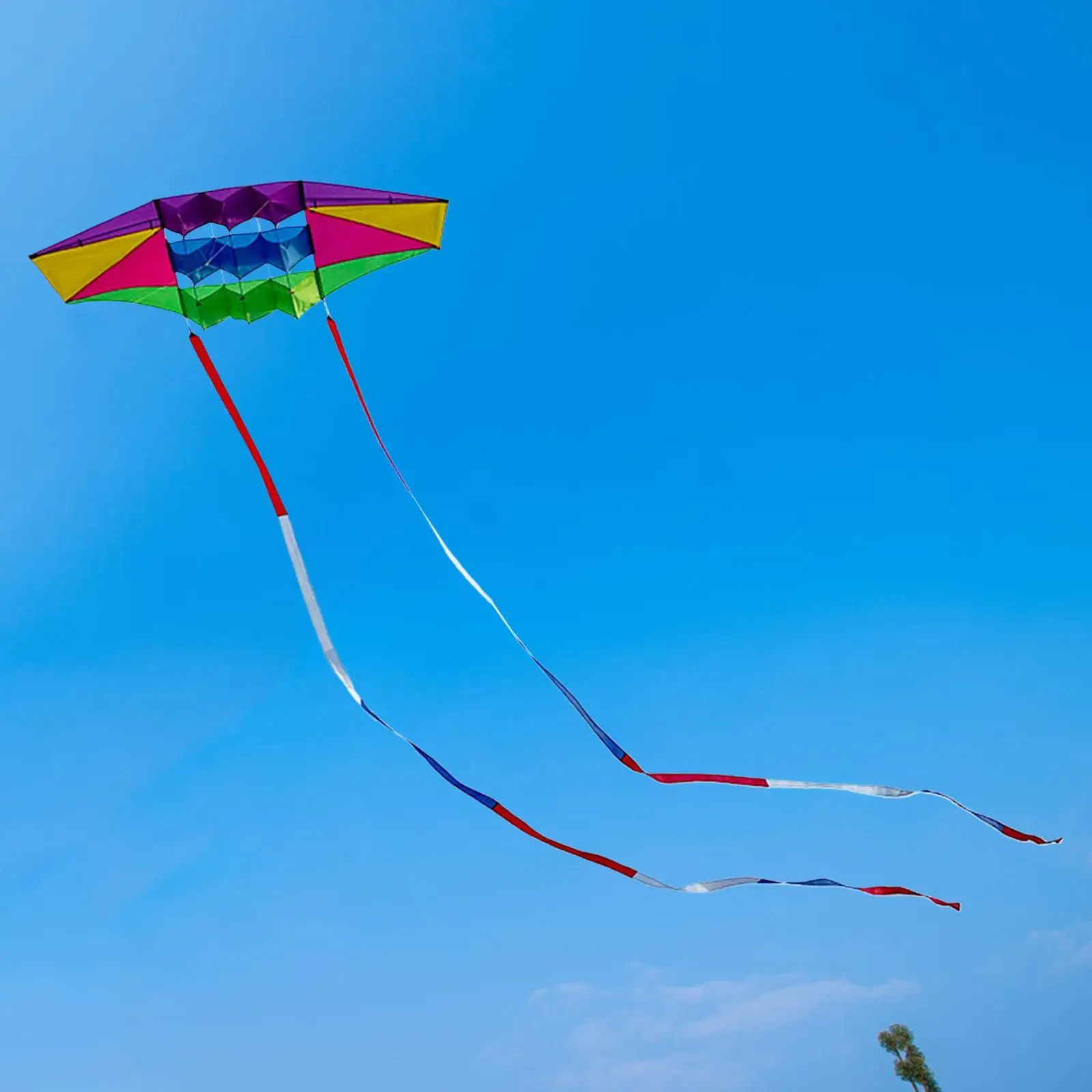 Radares 3d pipa esportes ao ar livre única 10m caudas portátil voando pipas fácil montagem crianças atividade de jogo para quintal viagem jardim