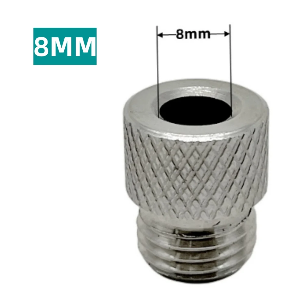 Bohrhülse, Holzbearbeitung, Bohrführung, Buchse M14 x 1,5, 3–10 mm, Stahl, Abschrecken, tragbar, für 3-in-1-Dübellehre, Taschenlochlehre