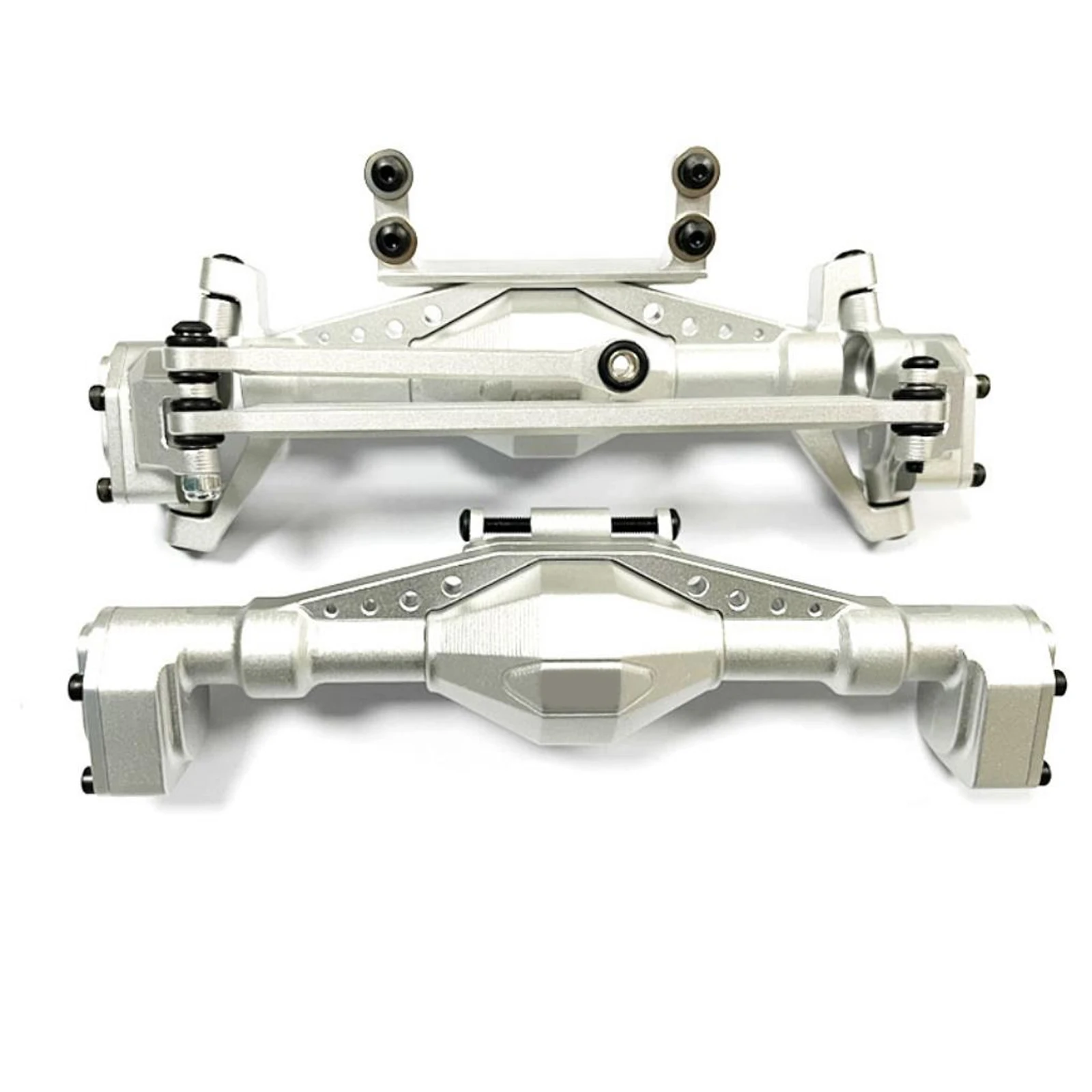 RCGOFOLLOW 2pcs Aluminum Alloy Complete Front Rear Axle For 1/18 Rc Front Rear Axle UTB18 RC Car Part RC Car Accessories