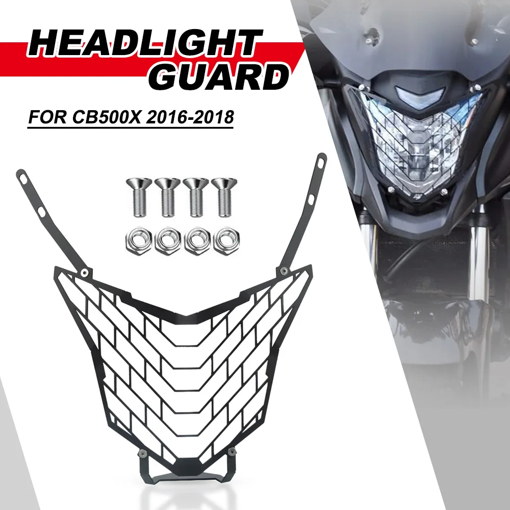 

Headlight Protector Cover Grill Shield Guard For HONDA CB500X 2016 2017 2018 Stainless Steel Motorcycle Accessories CB 500X