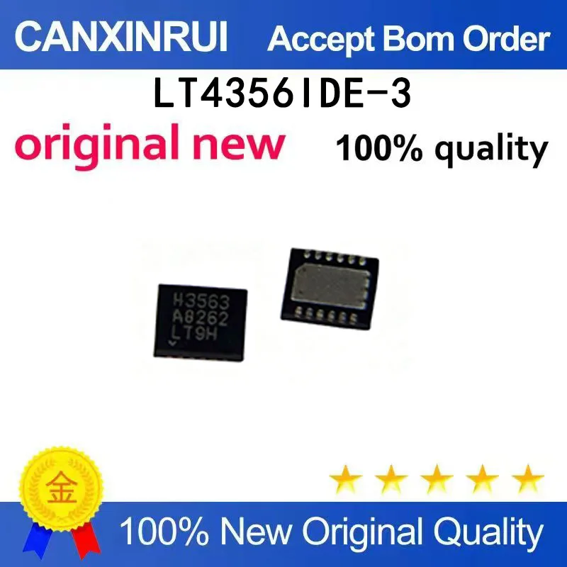 (5pcs-100pcs）Brand new original LT4356IDE-3 silk screen 43563 package DFN-12 surge protector chip IC