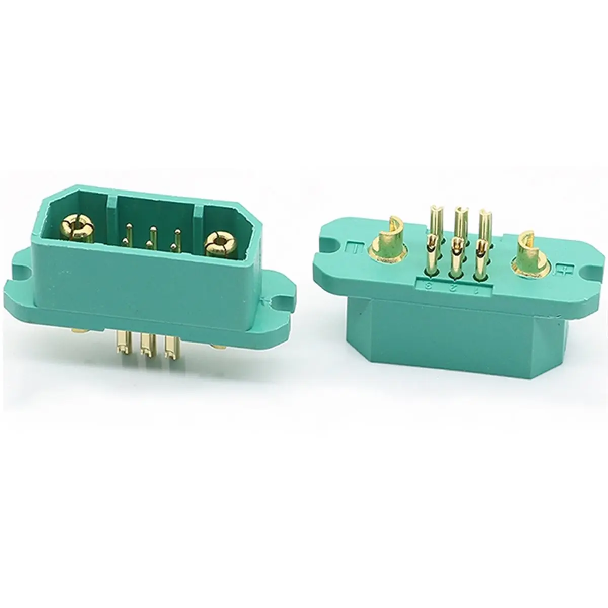 (ABGQ) 2+9 Plug Model Electric Vehicle Connector Power Supply 9Pin Male Female Lithium Battery Charging Interface Adapter