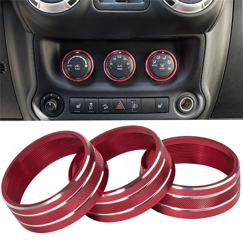 

Universall Car Interior Decoration Kit 21Pcs Cover For Jeep Wrangler JK 2007-2017 Interior Trim