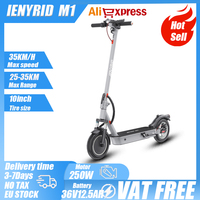 IENYRID M1 E-Scooter 250W Motor 36V 12.5AH Battery E-Scooter 10-inch City Tires LED SMART Digital Display Aldult City EScooters