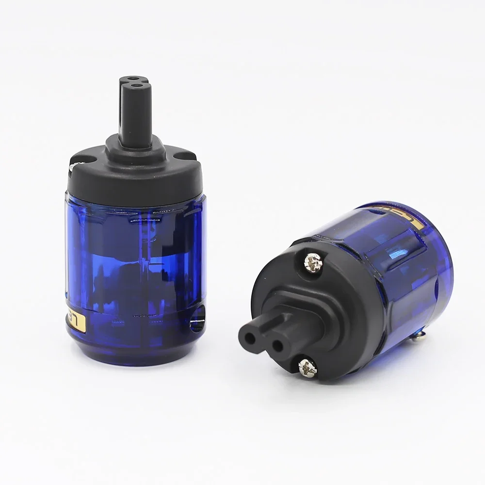 High quality C037 Rhodium plated figure 8 IEC Female socket plug HIFI IEC Connector