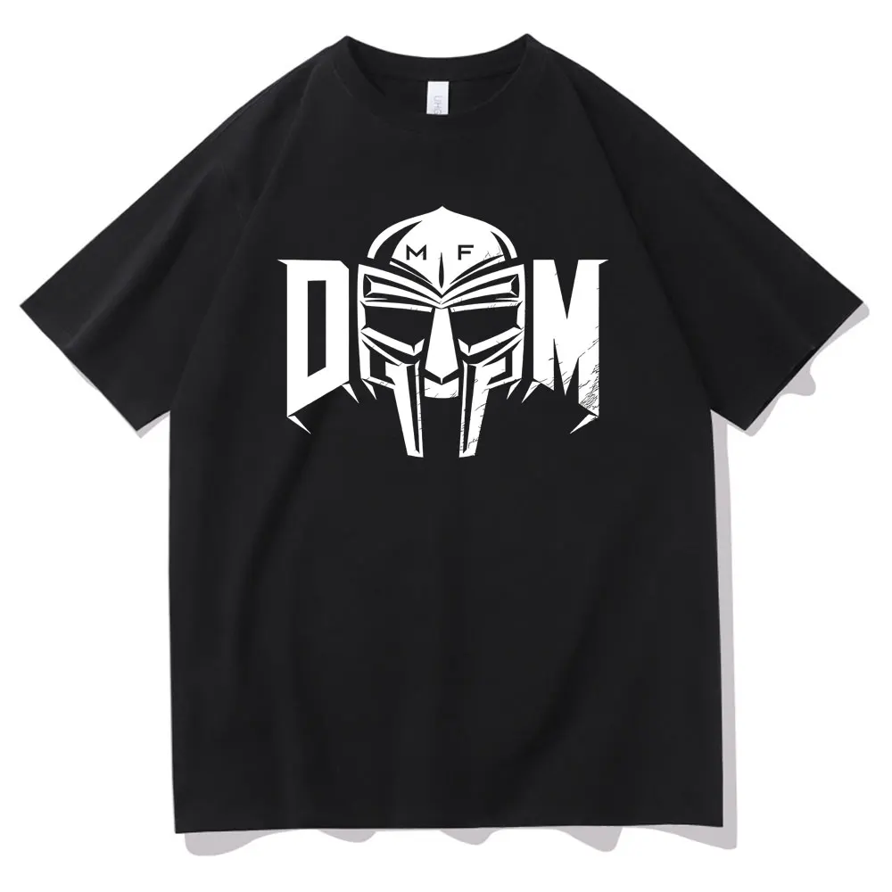 

Rapper MF Doom Madvillainy Face Graphic Print T-shirt Men Hip Hop Gothic Oversized Tshirt Short Sleeve Male Pure Cotton T Shirts