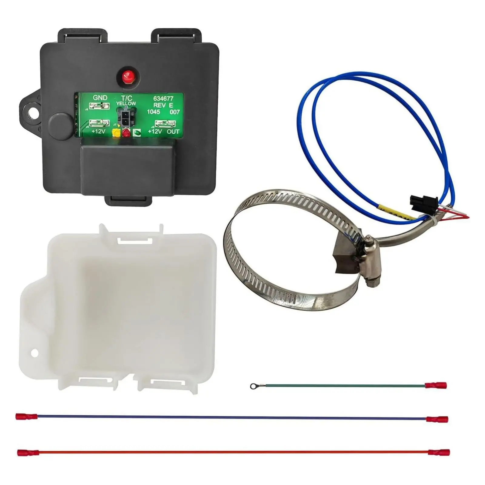 1 Juego de Kit de Control de Monitor de temperatura de refrigerador RV 637360 piezas de repuesto para accesorio de unidad de refrigeración de refrigerador Norcold RV