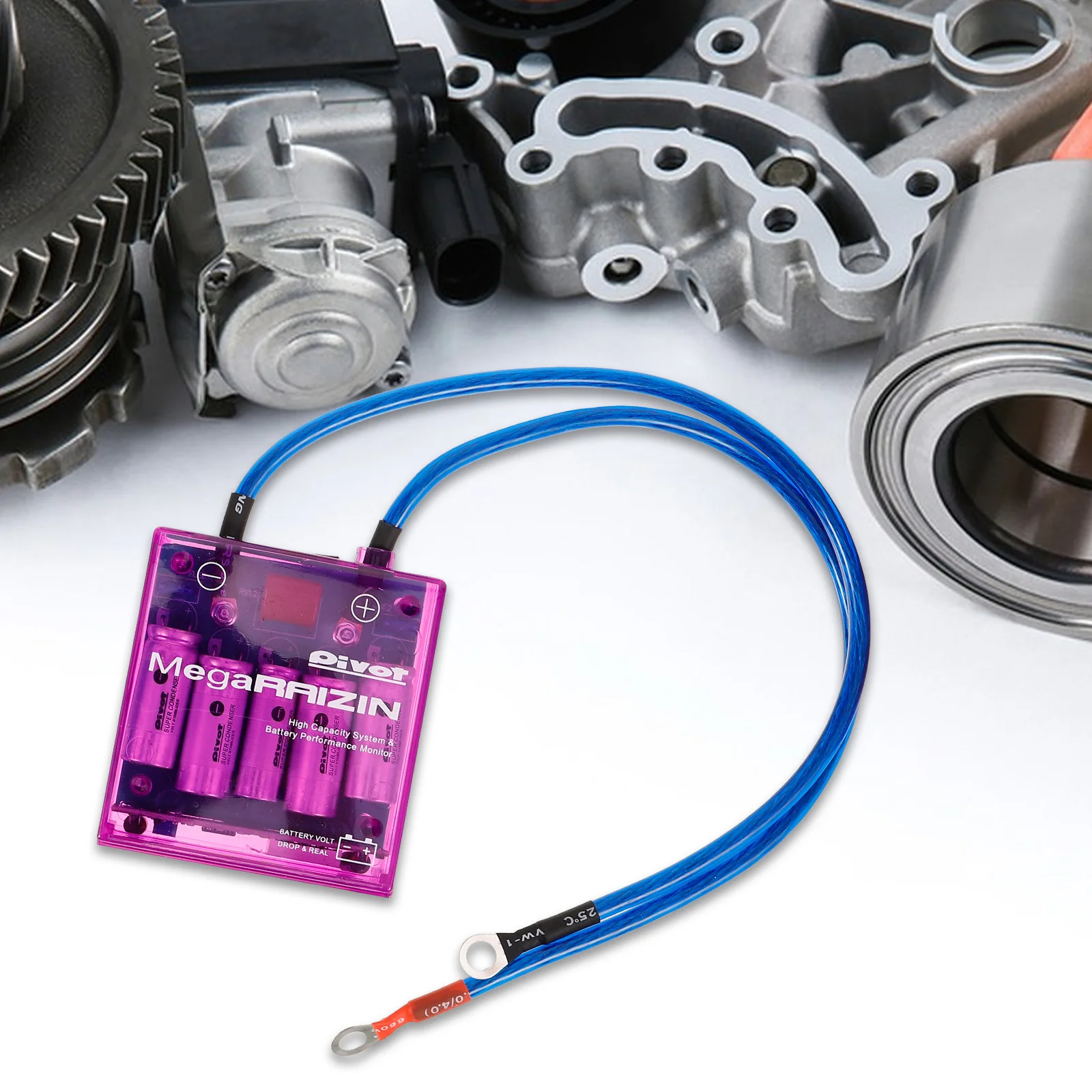 1Set الرقمية الجهد استقرار المعدل الإلكتروني سيارة السيارات منظم عدة 3 أسلاك الأرض دائرة المراقبة في الوقت الحقيقي #4