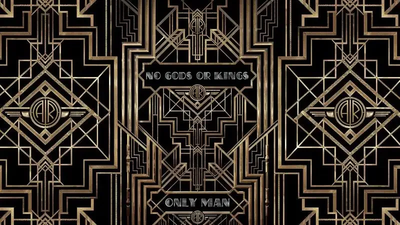 10x20FT Personalized Black Gold Retro Great Gatsby Happy Birthday Wedding Custom Photo Studio Backdrop Background Seamless Vinyl