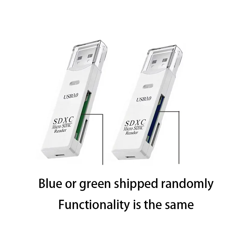 Мини Быстрый ход 2 в 1 Мулти переходнике привода вспышки памяти карты УСБ 3,0 микро-СД ТФ читателя карты