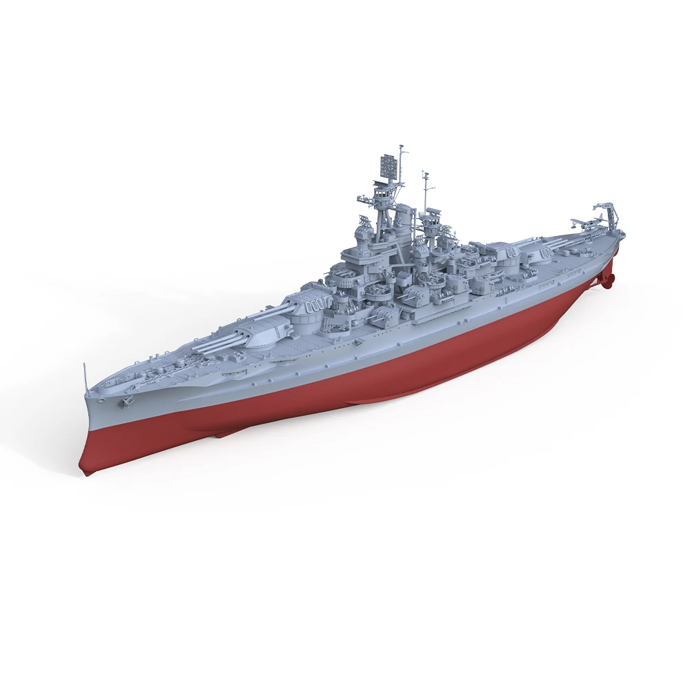 SSMODEL SS560S 1/2000 Military Model Kit US Nevada Class Battleship BB-36 Full Hull WWII WAR GAMES