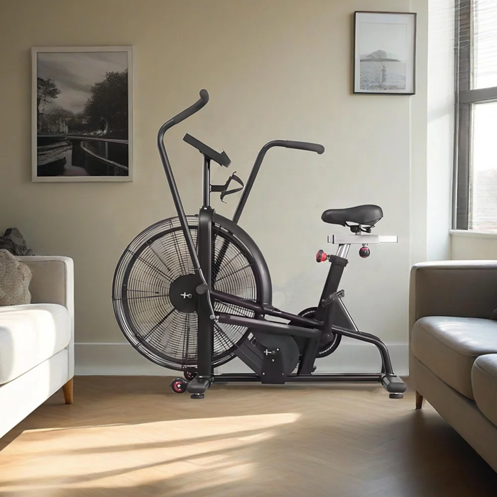 

Professional Heavy-Duty Commercial Indoor Cycling Machine Gym Use Magnetic Exercise Air Bike Equipment1