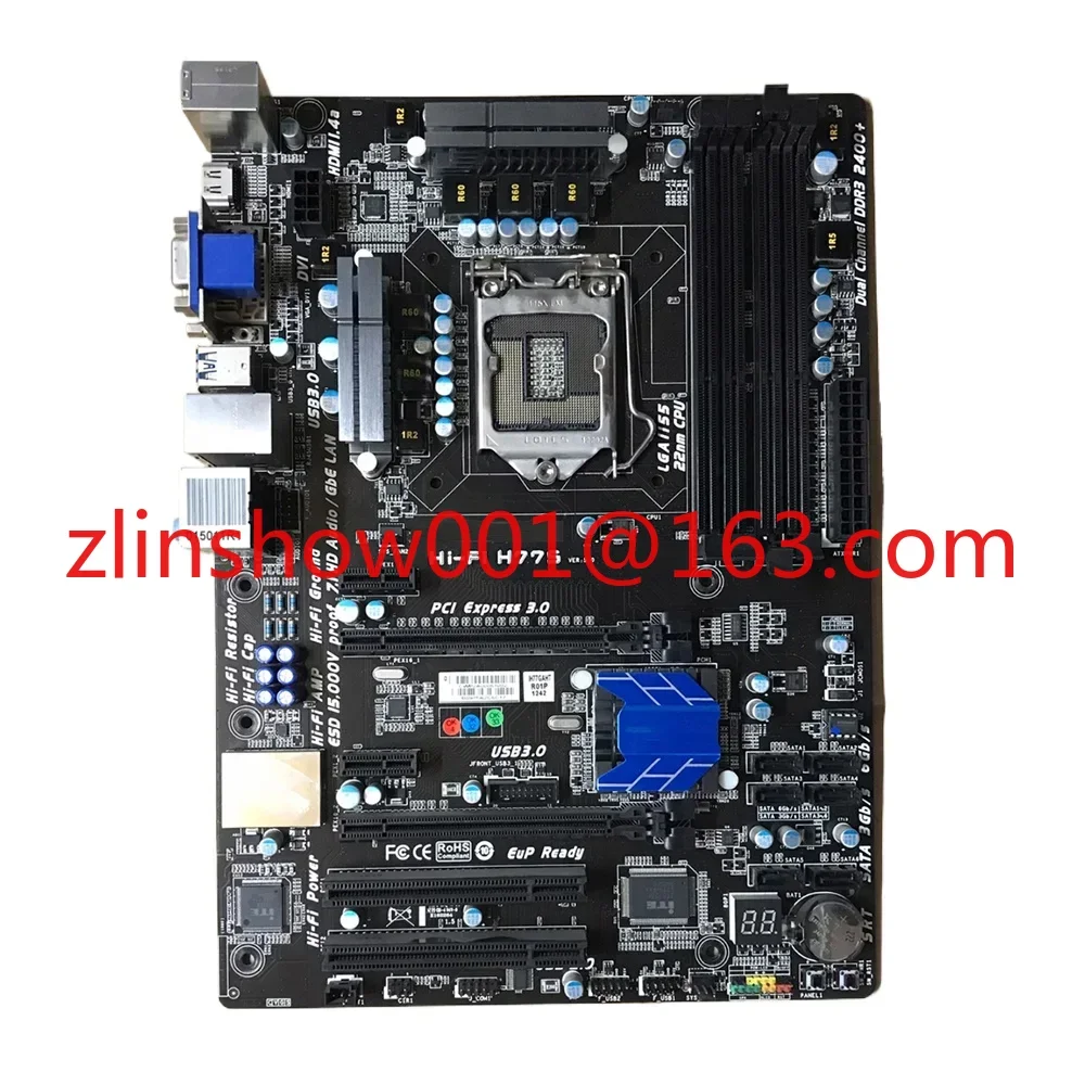 Hi-Fi H77S para Biostar H77 LGA 1155 DDR3 USB 3,0 USB 2,0 ATX placa base de alta calidad envío rápido