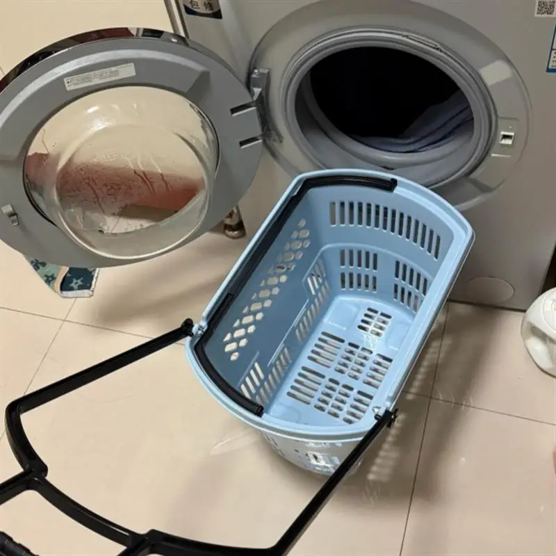 

Корзина для белья на колесиках Home Essential Dir, корзина для хранения одежды, корзина для белья для дома и ванной комнаты, высокая эстетика