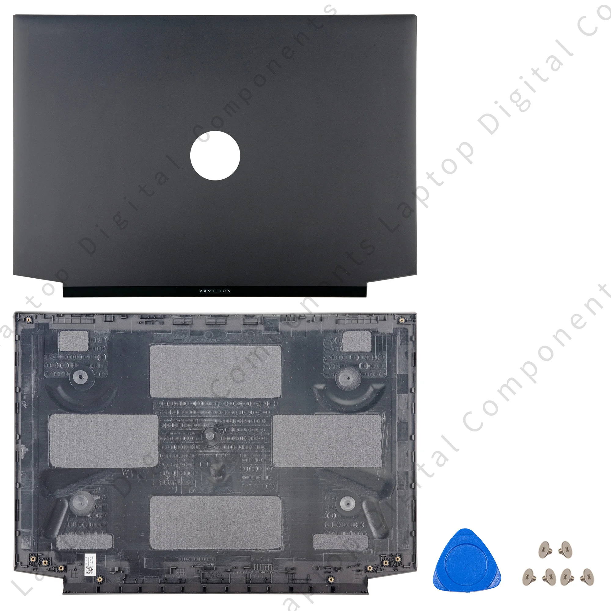 New Housing Case For HP Pavilion Gaming 15 15-EC TPN-Q229 Laptop LCD Rear Lid Back Cover Front Bezel Palmrest Upper Bottom Case