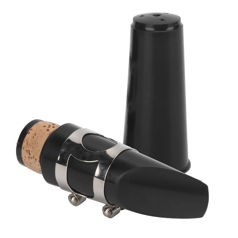 

Metal Ligature​ ​Clarinet Mouthpiece Kit ​Plastic Cap​ ​2.5 Strength Reed​ ​Woodwind Instrument Kit​ ​Black