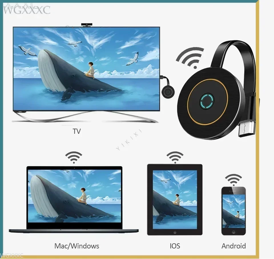 TV Stick G10 Home Movie AnyCast DLAN 4K 2,4G teléfono móvil Compatible con HDMI inalámbrico WiFi Display Dongle receptor para ios android