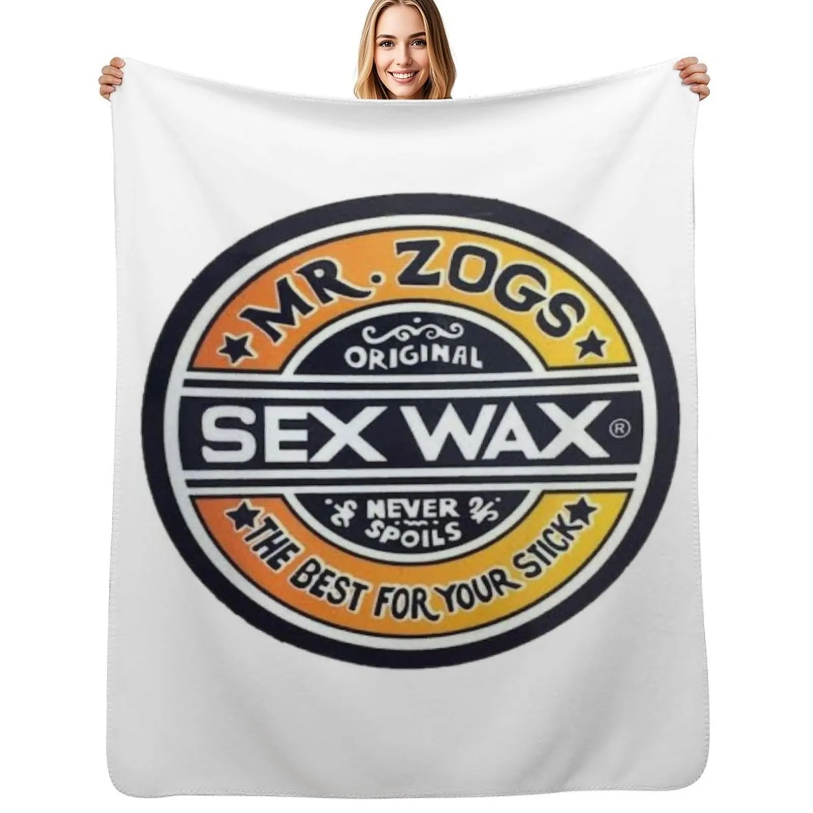 Mr Zogs Sex wax Throw Blanket Versatile Cozy Throw Blanket for All Occasions