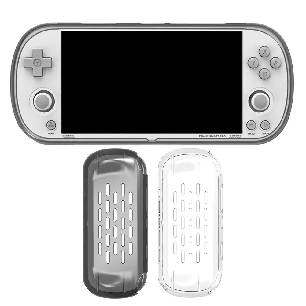 For TRIMUI SMART PRO Handheld Protective Cover TRIMUI SMART PRO Game Case Cover Transparent Protective Cover