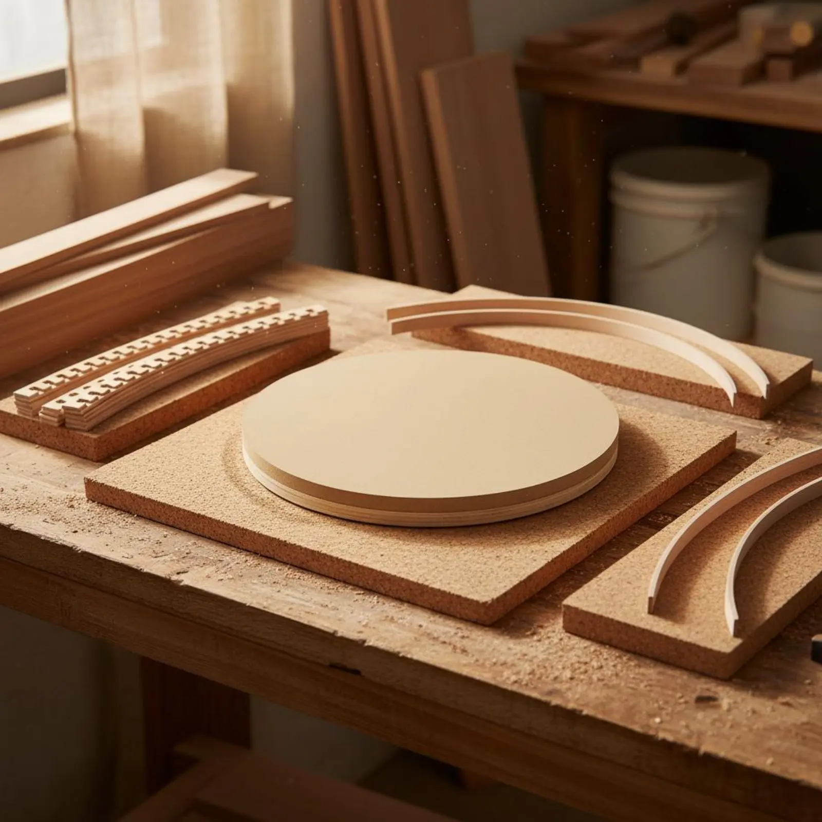 

Radius Sanding Dish CNC Machined Radius Sanding Plate Guitar Body Mold Easy to Mount Music Tool Convenient for Workshop