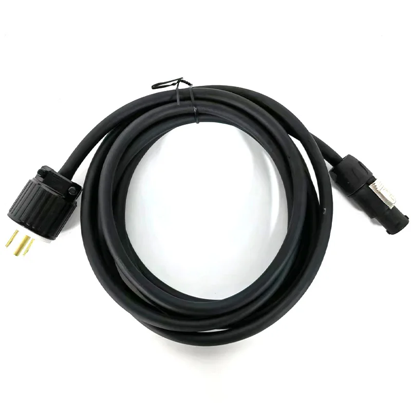 American Standard IP44 Waterproof Plug Power Cord ETL Certified Male Female Gauge Extension Cable Assembly