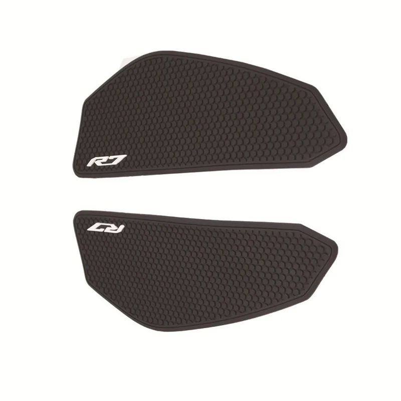 Compact Motorcycle Fuel Tank Pad For YZF R7 YZFR7 2021-2022 Knee Grip Traction Pad Tank Non-Slip Protector Stickers