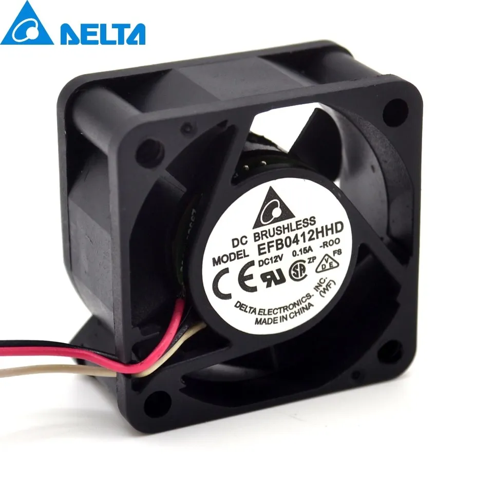 

For Delta Three H3C 3600 5600 Switch S5500 4020 40mm 4CM Cooling Fan 12V 0.15A EFB0412HHD