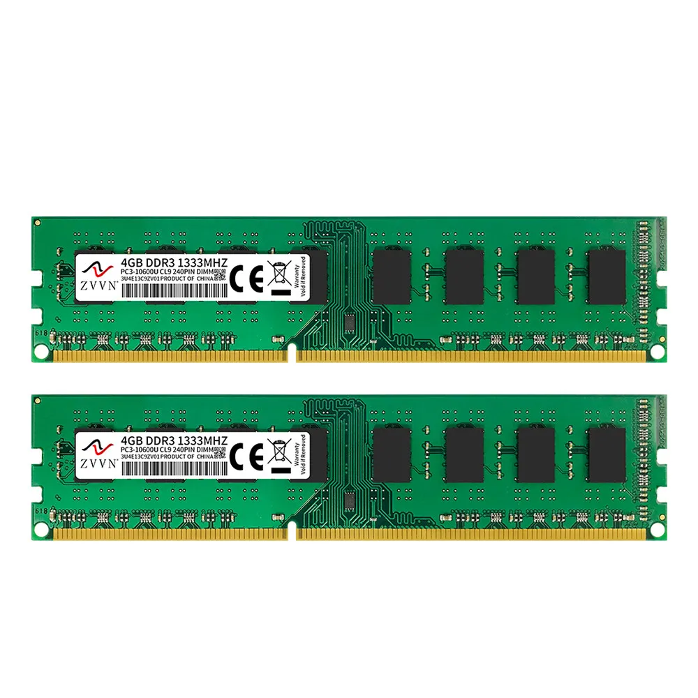 ZVVN 8GB (2x4GB) 2x 4GB PC3-10600 DDR3 1333 MHz デスクトップメモリ​​ RAM HP BUSINESS PRO 3500 3U4E13C9ZV02 用