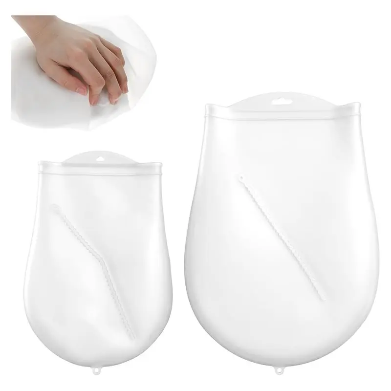 AB34-Bread Sling Dough Proofer Silicone Kneading Bag Set Large & Small Dough Kneading Bag For Bread,Pastry,Pizza,Tortilla
