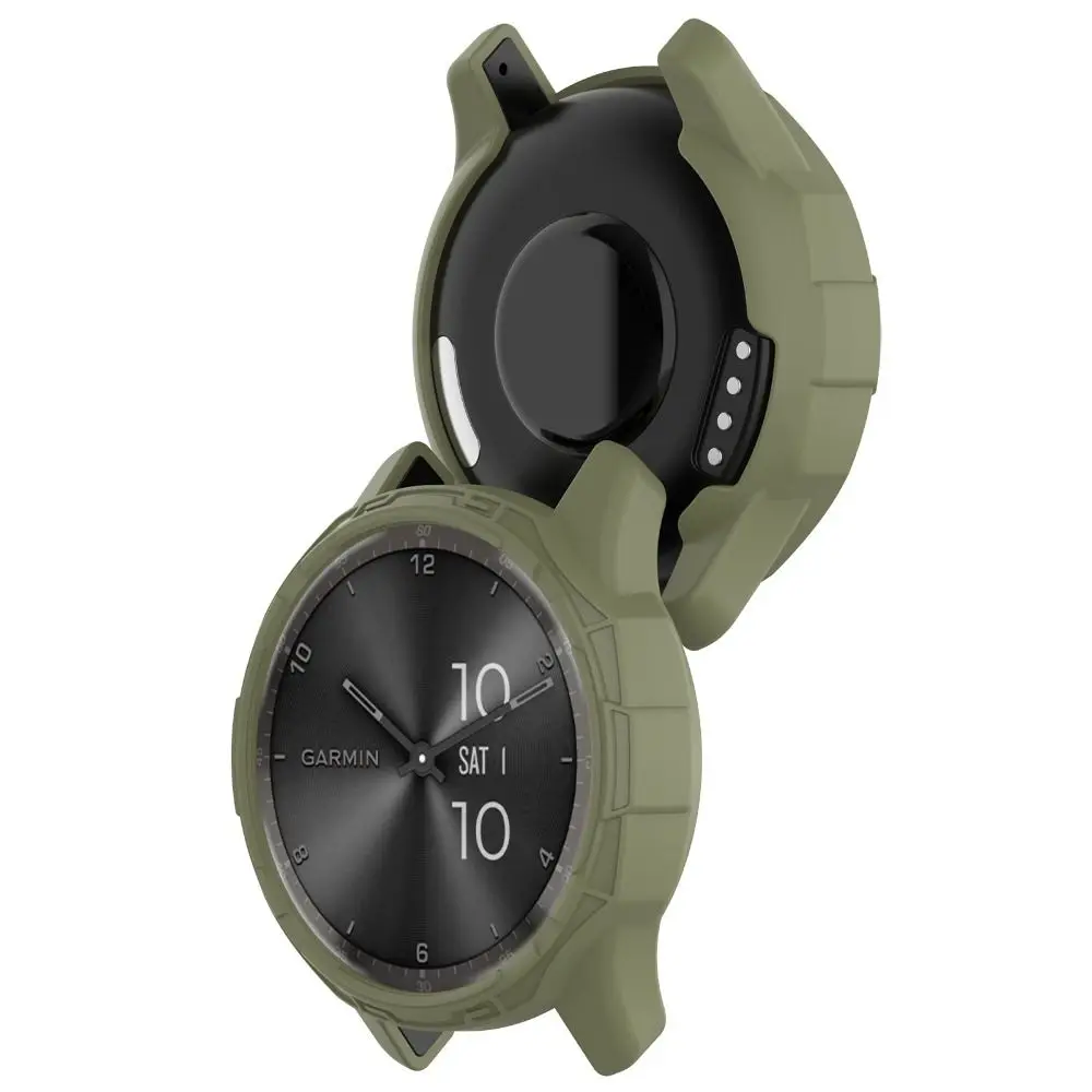 إطار إطار إطار الساعة للغارمين فيفوموف ، غلاف السوار الذكي ، غطاء واقي الشاشة ، حافظة الاتجاه