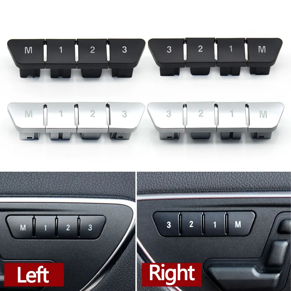 

Car Front Left Right Seat Adjust Memory Switch Button For Benz A B C E ML GL GLE CLA CLS W176 W246 W204 X204 W212 W166 W156 W117