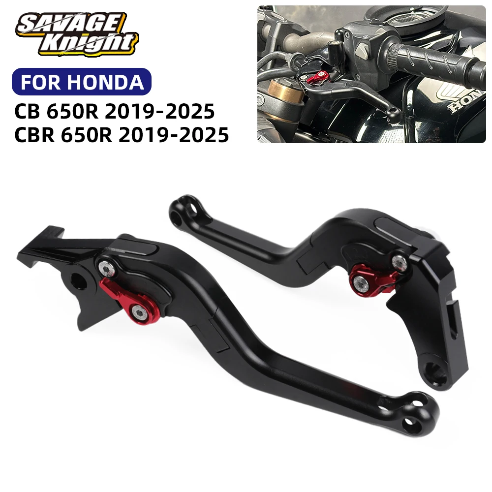 

2025 CB 650R Foldable Brake Clutch Levers For Honda CBR 650R CB650R CBR650R 2019-2024 Hand Control Lever Motorcycle Accessories