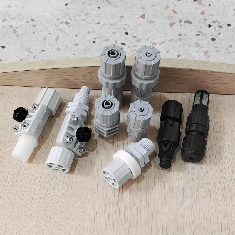 Integrated Dosing Device Metering Pump Special 4x6 Hose Back Pressure Valve Anti-Backflow Liquid Fitting