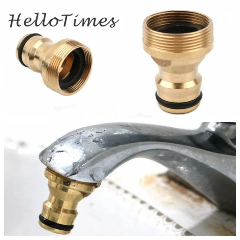 

Brass M22 M24 Thread Hose Water tube Connector Tap Snap Adaptor Fitting Garden Quick Connector