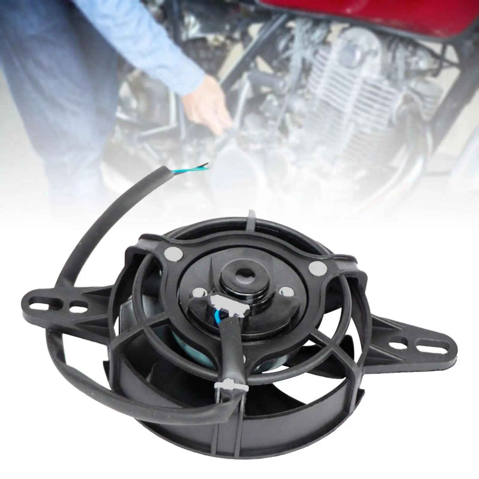 مروحة تبريد المبرد، مروحة المبرد، جميع محرك الدراجة الترابية، تبريد الدراجة النارية