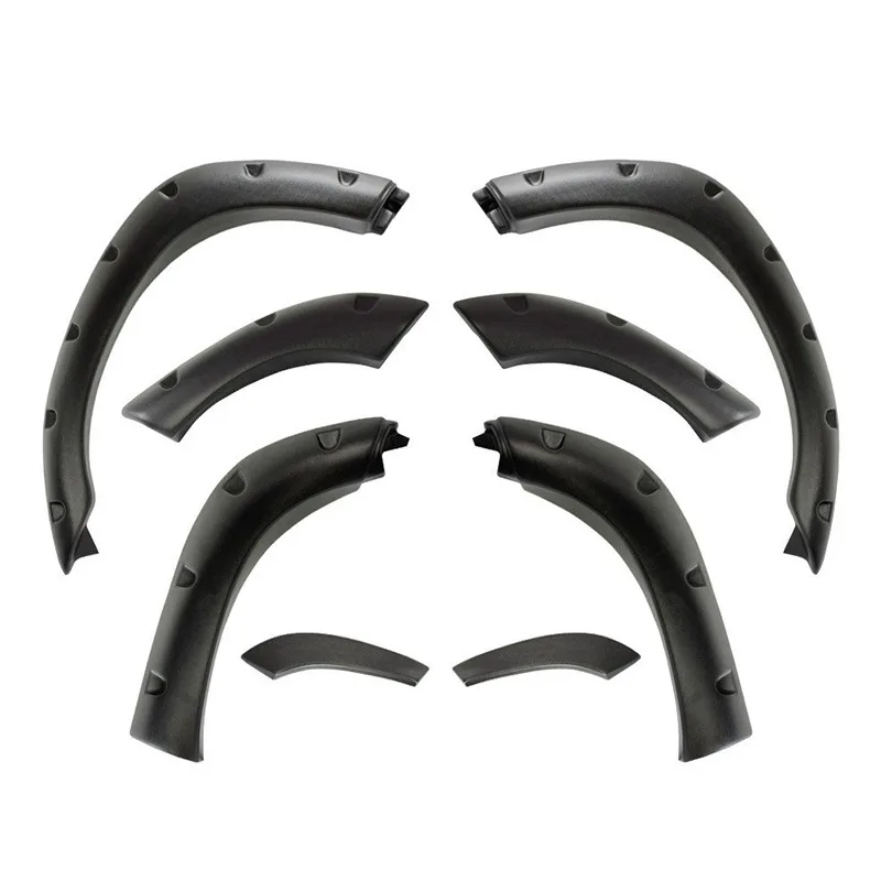 Car Fender Flares Arch Wheel Eyebrow Protector Mudguard Sticker for Toyota LAND CRUISER LC80