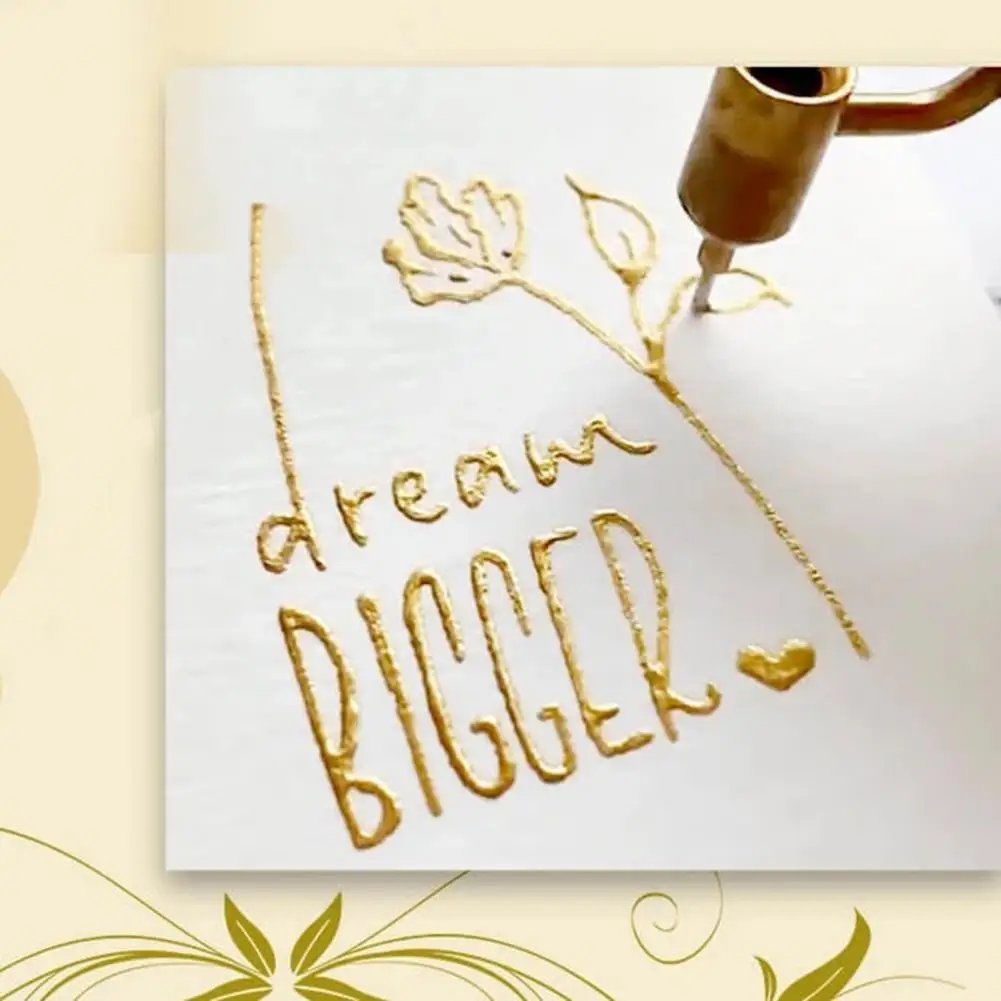 

Detailing Fine Line Fluid Writer Paint Applicator Pen Slanting Precision Ruling Pen For Car Furniture Refinishing Smudge Pen