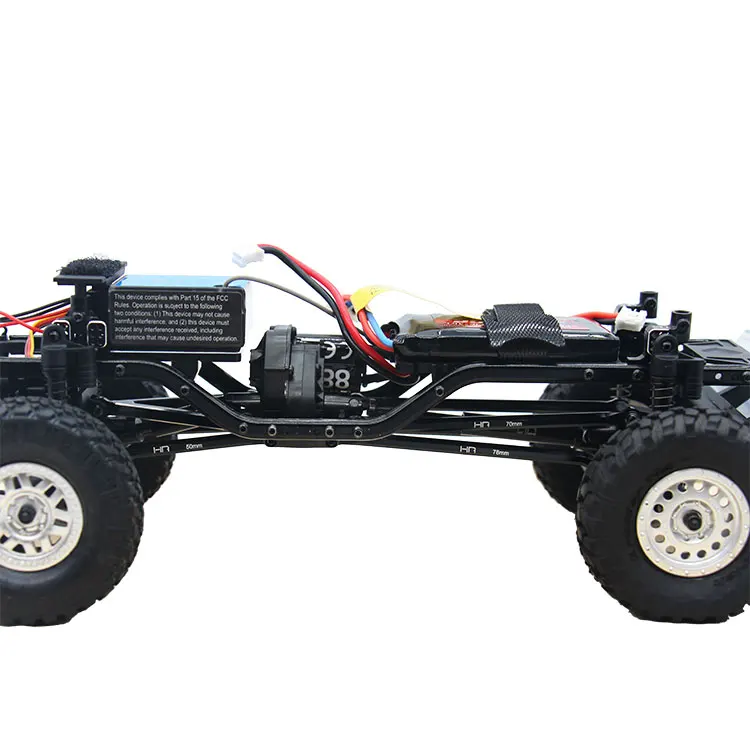 HR SXTF133HG01 6061 Black High Clearance Link Set 153.7mm X-long for SCX24 Gladiator