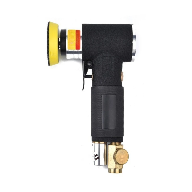 2 Inch Pneumatic Sander Industrial Polisher Elbow Eccentric Straight Dry‑Grinding Air Operated Sanding Surface Work Tool